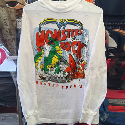 Vintage M0nsters of Rock Long Sleeve T-Shirt