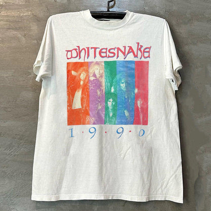 Vintage WhiteSn@ke T-Shirt
