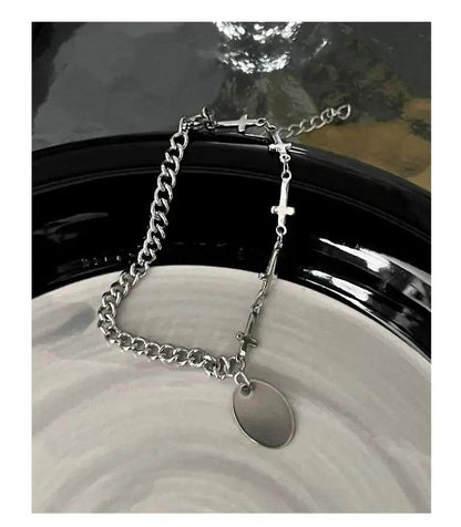Cross Chain Bracelet