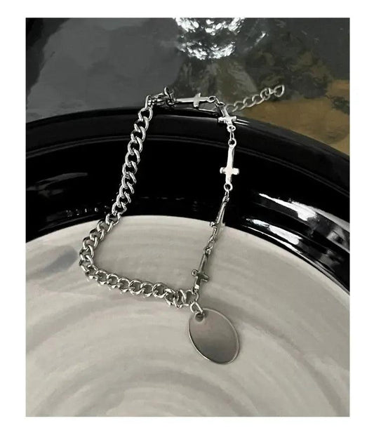 Cross Chain Bracelet