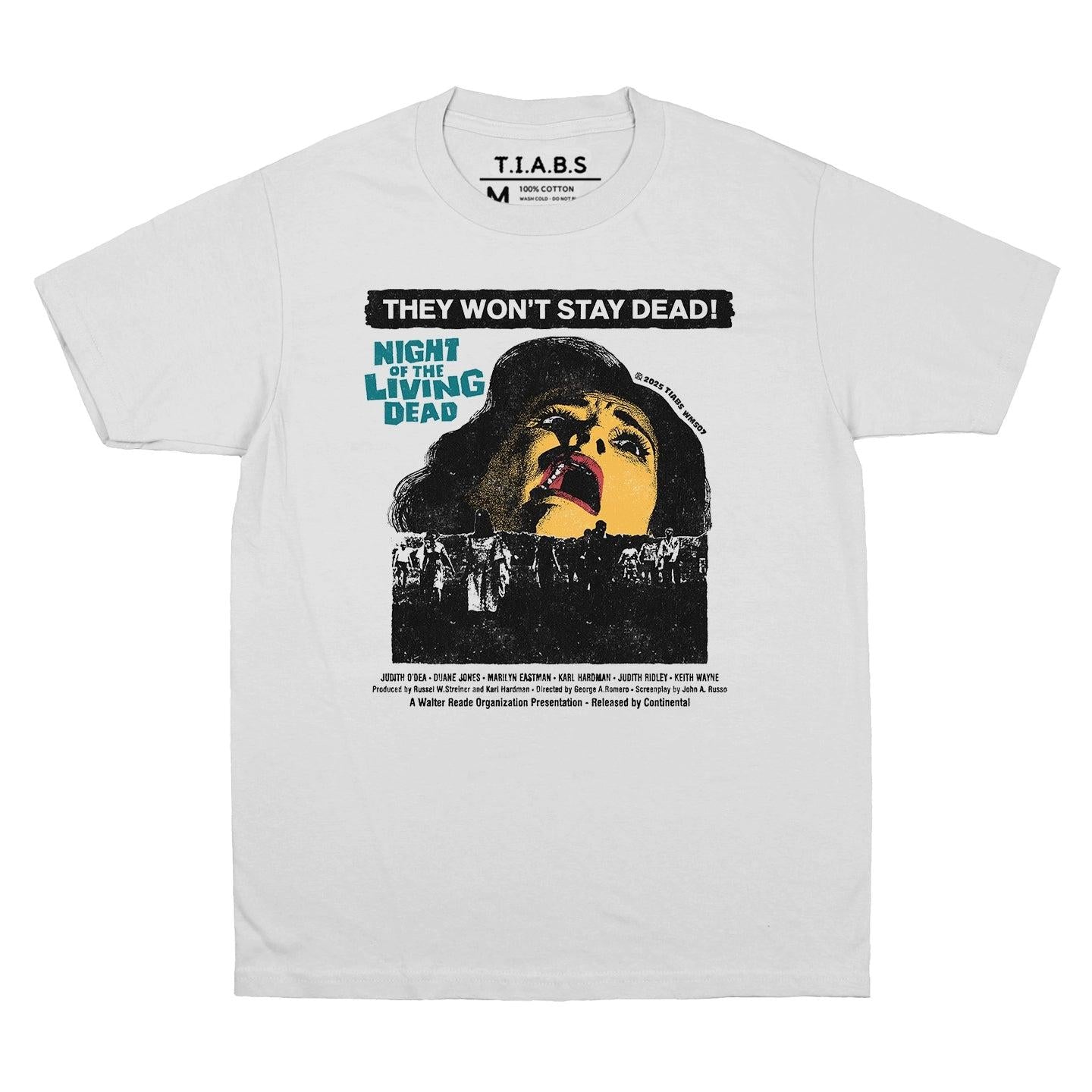 Vintage They Won't Stay D3ad T-Shirt