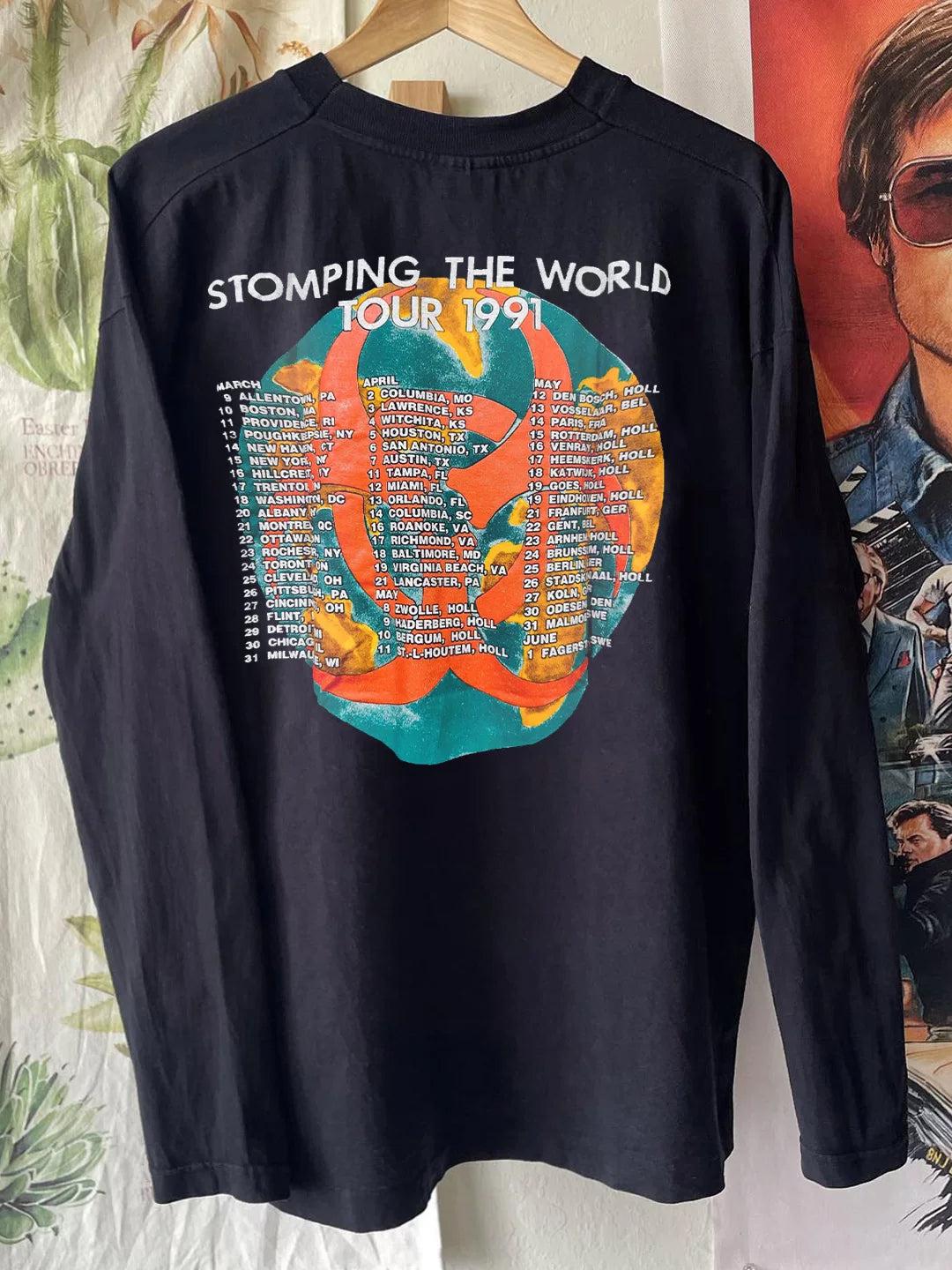 Vintage B!ohazard Tour 1991 Long Sleeve T-Shirt