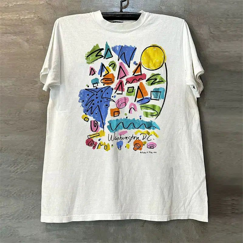 Vintage Colorful Graffiti  T-Shirt