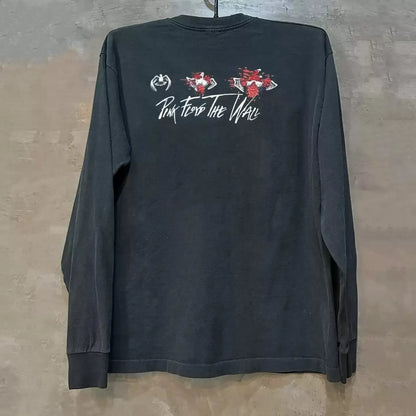 Vintage P!nk Fl0yd The Wall Long Sleeve T-Shirt