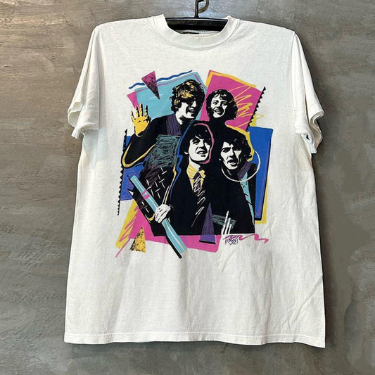 Vintage B3atles Pop Art T-Shirt