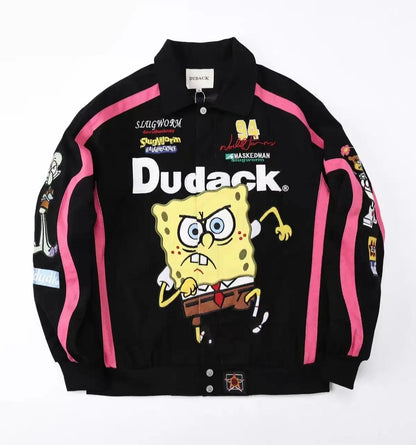 Vintage Sp0ngeb0b Racing Jacket