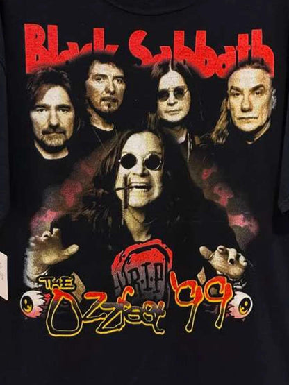 Vintage Bl@ck S@bbath 0zzfest 99 T-Shirt