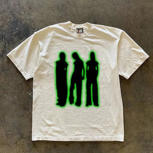 Vintage Green Silhouette  T-Shirt