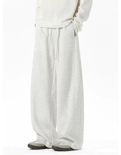 Drawstring Contrast Sports Sweatpants
