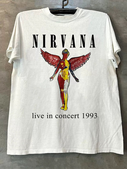 Vintage Nirv@na Live '93 T-Shirt