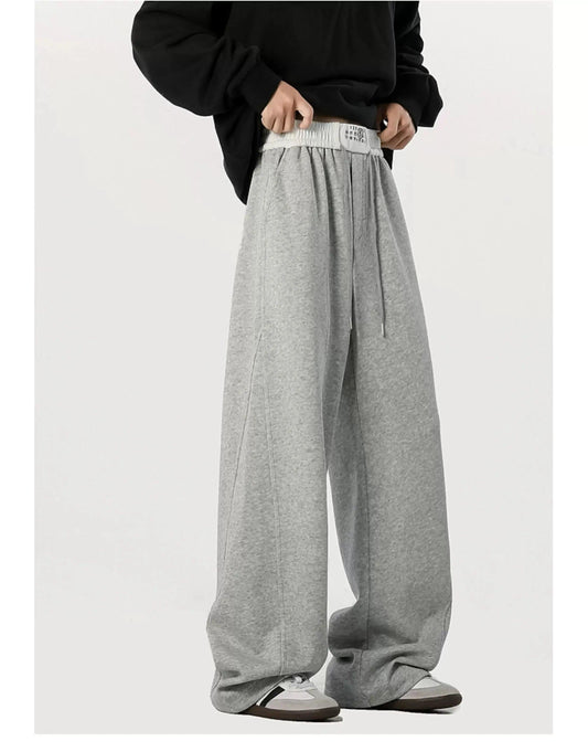 Color Block Waist Sweatpants