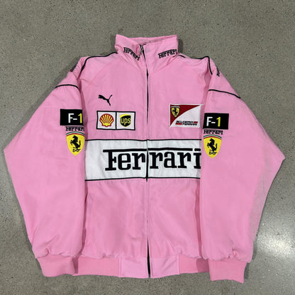 Vintage Racing Pink Rari Jacket
