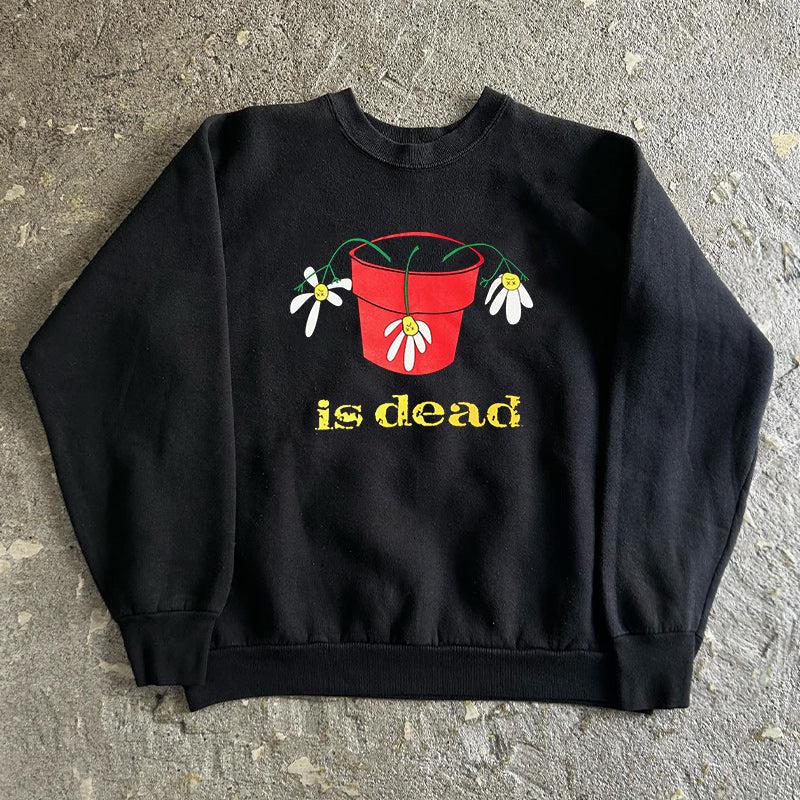 Vintage De L@ S0ul Is Dead Longsleeve T-Shirt-korean-fashion-SC: MODERN-OH Garments