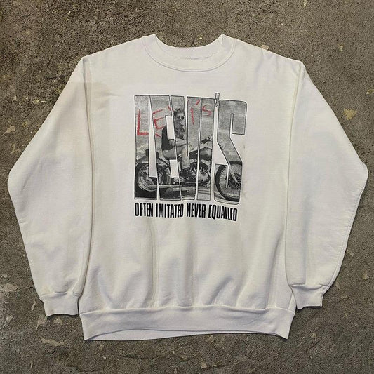 Vintage Lev!'s Longsleeve T-Shirt-korean-fashion-SC: MODERN-OH Garments