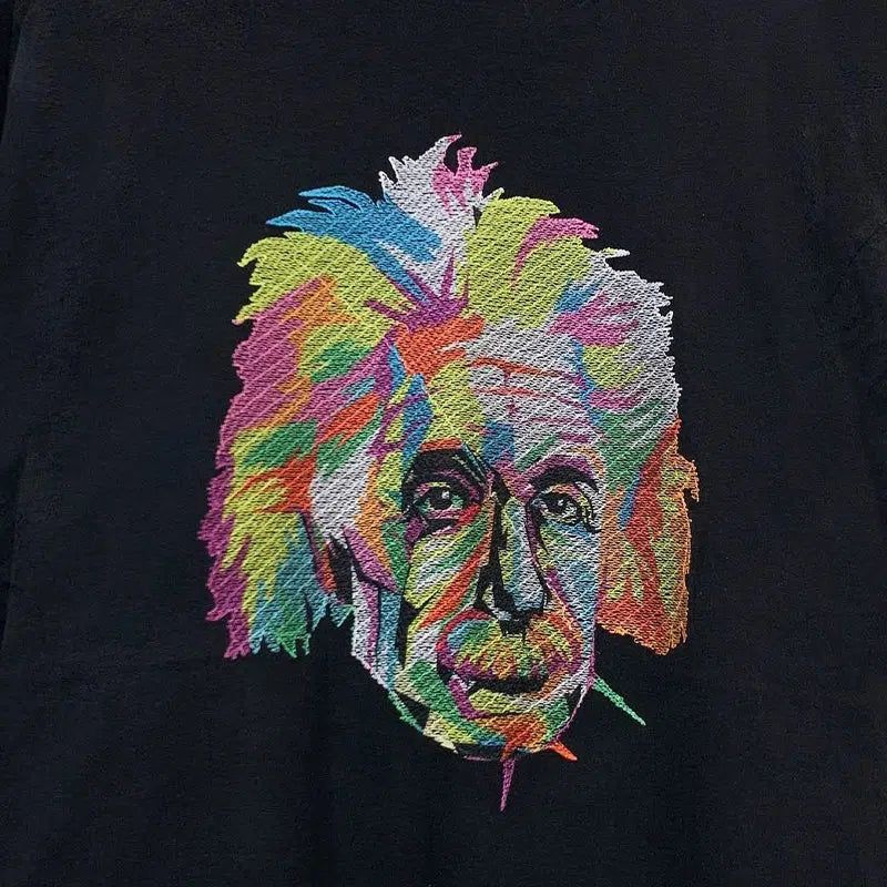 Vintage Einstein Long Sleeve T-Shirt