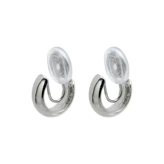 Ring Coil Clip Earrings