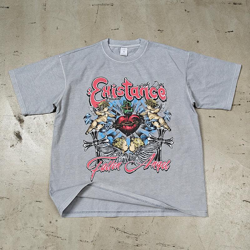 Vintage Exist@nce Fallen Angel T-Shirt