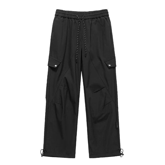 Drawstring Waist Side Pocket Sweatpants