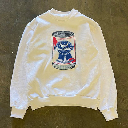 Vintage Blue Ribbon Crewneck