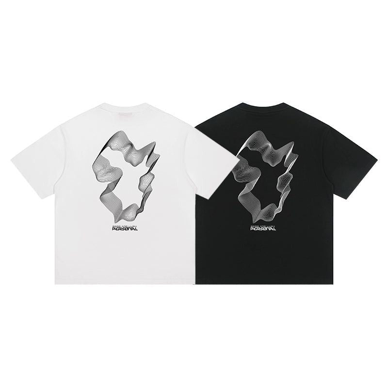 Abstract Print T-Shirt