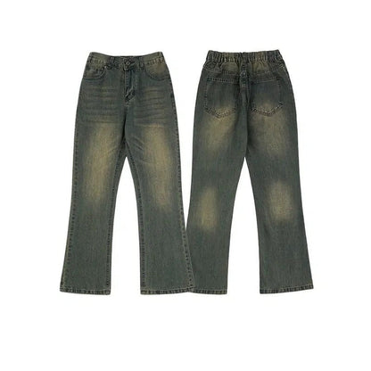 Gartered Vintage Fade Jeans
