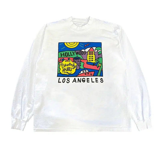 Vintage Los Angeles Long Sleeve T-Shirt