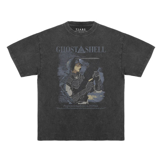 Vintage Gh0st in the Shell Washed T-Shirt