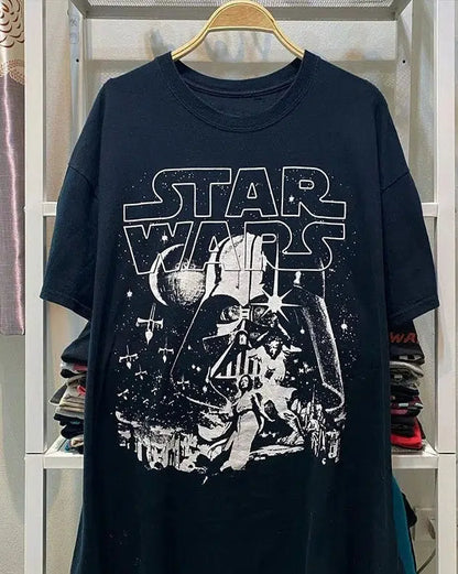 Vintage Dark Side St@r Wars Tee