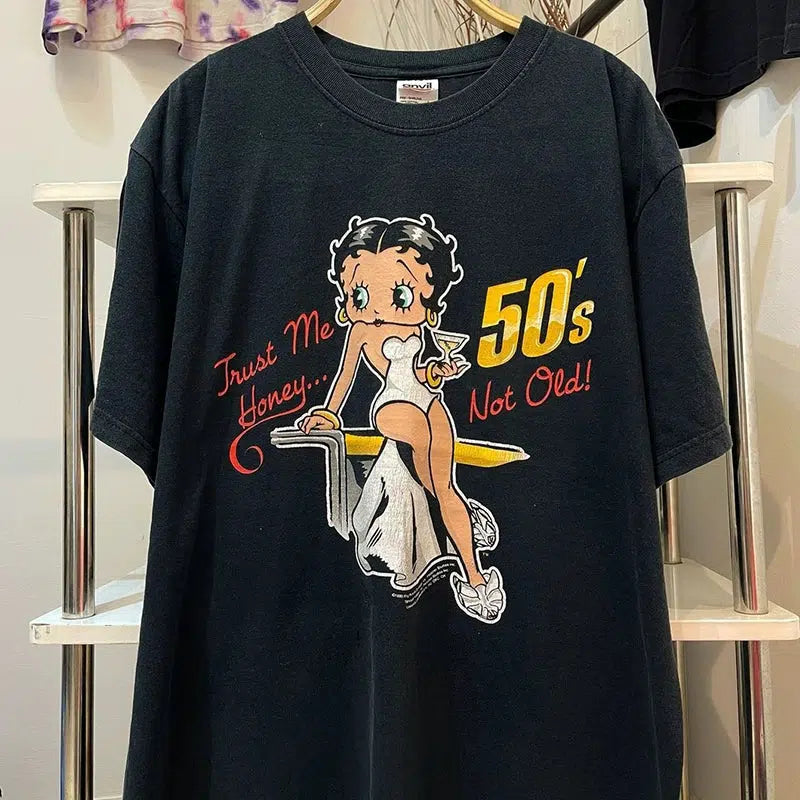 Vintage B3tty Boop Sexy Star Tee