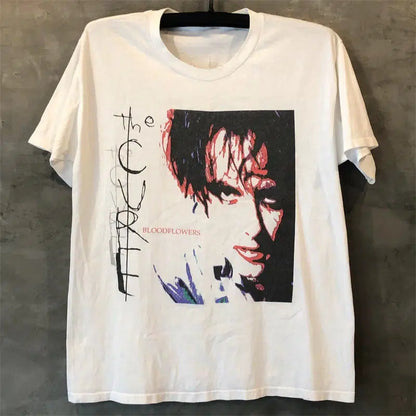 Vintage The Cure Blood Flowers Tee