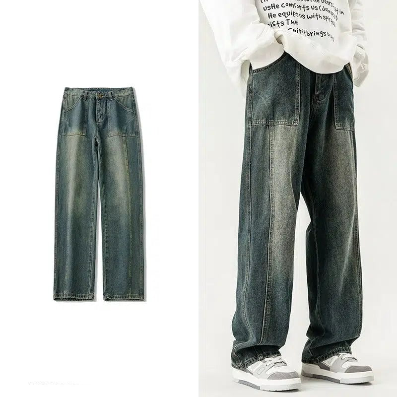 Vintage Faded Jeans