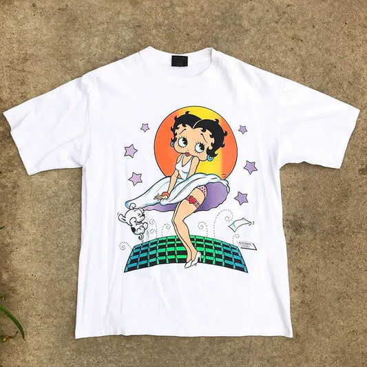 Vintage B3tty Boop Marilyn M0nroe Tee