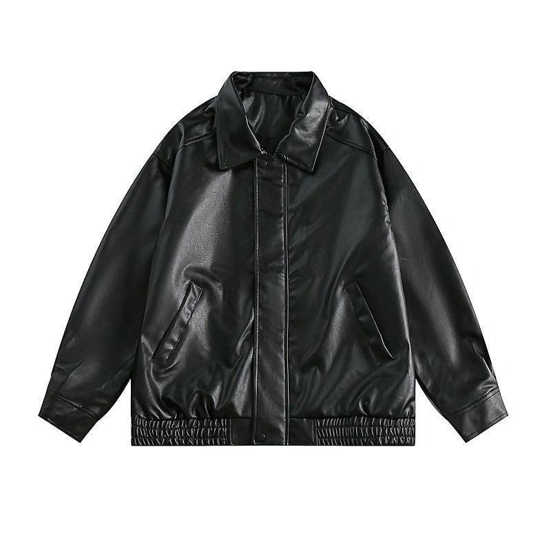 Sleek Moto Leather Jacket