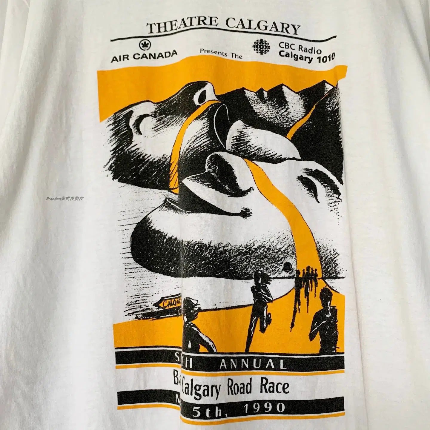 Vintage Calgary Road Race Tee