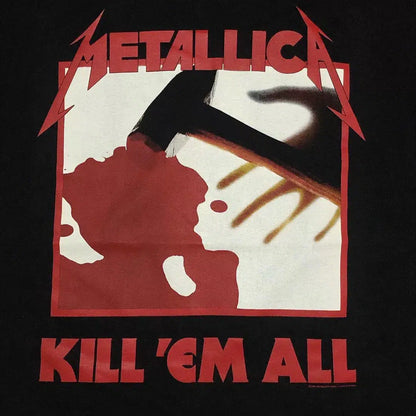 Vintage Metallic@ Kill 'Em All Tee