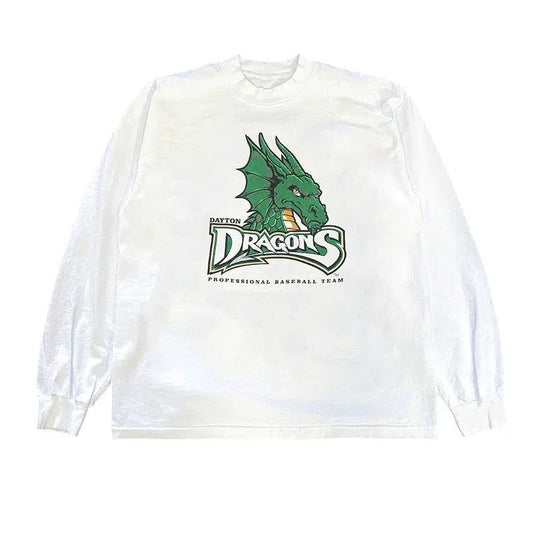Vintage Dragons Long Sleeve T-Shirt
