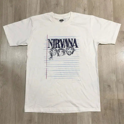 Vintage Nirv@na Band Sketch Tee