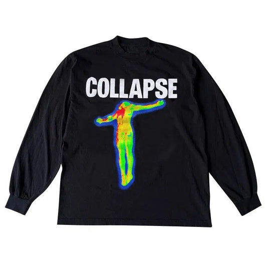 Vintage Collapse Long Sleeve T-Shirt