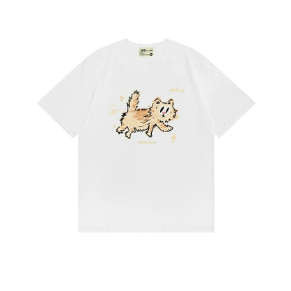 Cat Graphic T-Shirt