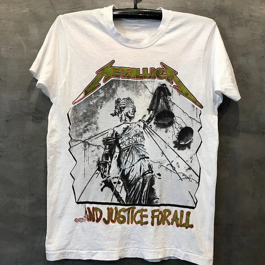 Vintage Metallic@ Justice Tee