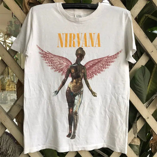 Vintage Nirv@na Pink Angel Tee