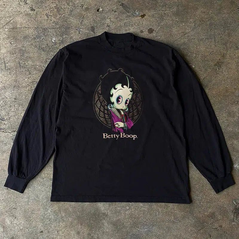 Vintage Betty B00p Long Sleeve T-Shirt