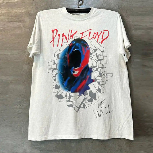 Vintage Pink Fl0yd The Wall T-Shirt