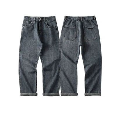 Folded Cuff Workwear Jeans