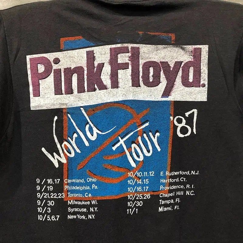 Vintage Pink Fl0yd World Tour Tee