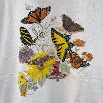 Vintage Butterflies Long Sleeve T-Shirt