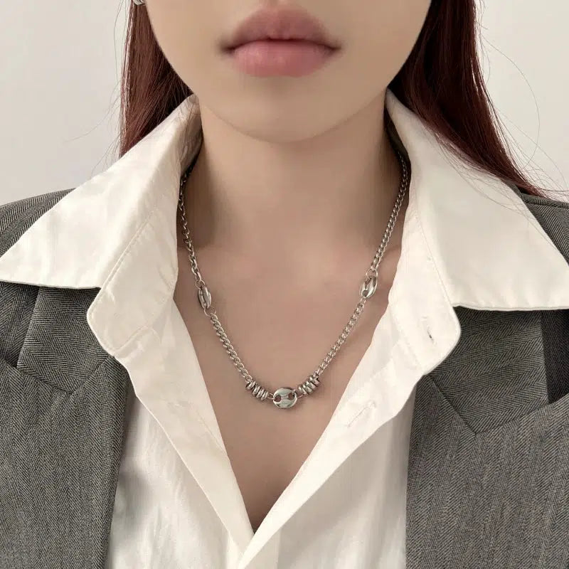 Pig Nose Chain Necklace