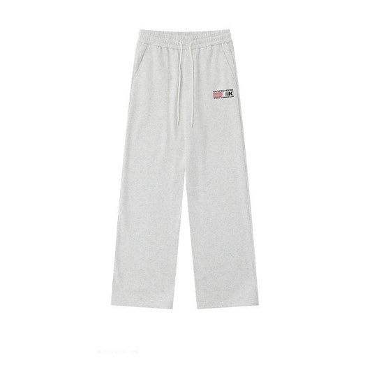 Drawstring Logo Flag Sweatpants