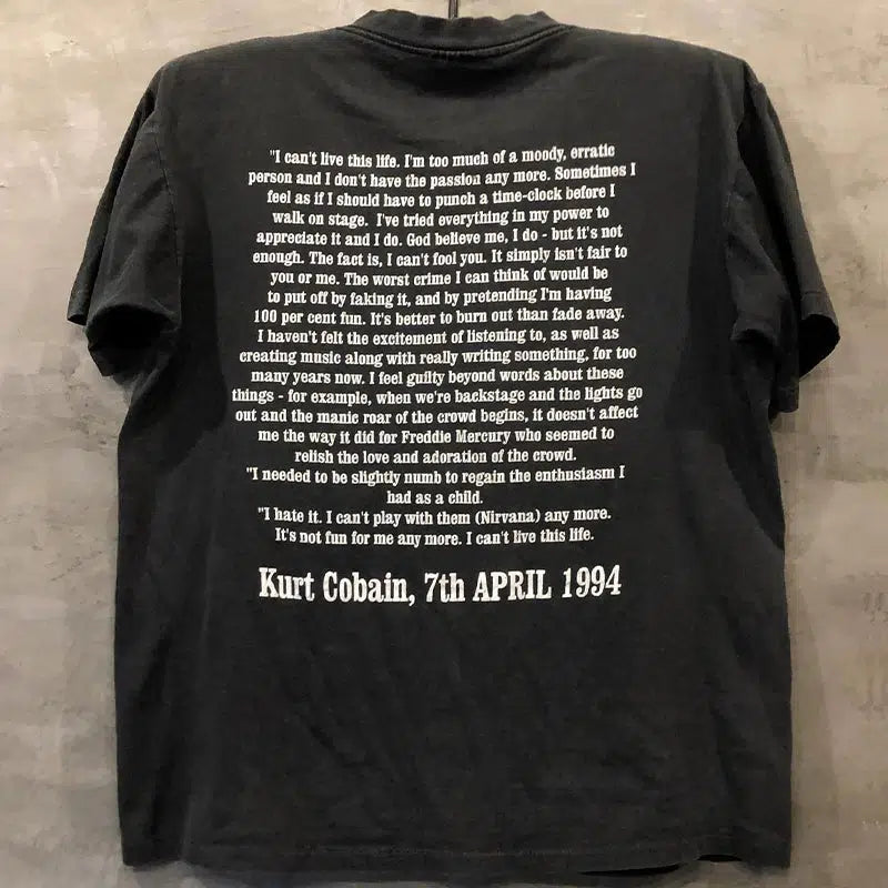 Vintage Kurt C0bain Tee