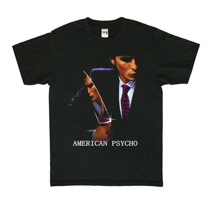 Vintage American Psycho Tee Shop Streetwear Fashion T-Shirt Streetwear Kitchen